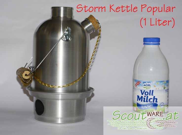 Storm Kettle - Popular (1.0 Liter) - zum Schließen ins Bild klicken